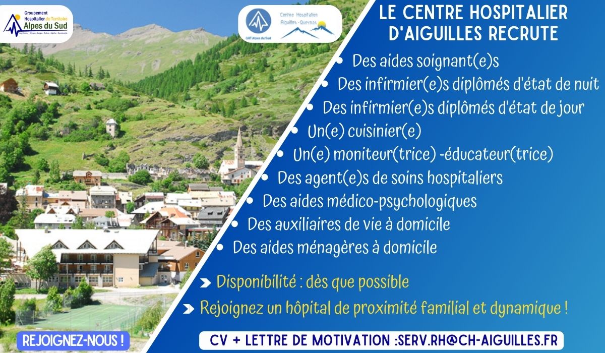 Le CHAQ recrute - août 2023 offres d'emploi